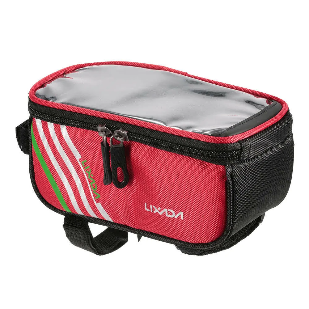 Lixada Cycling Front Tube Smartphone Bag