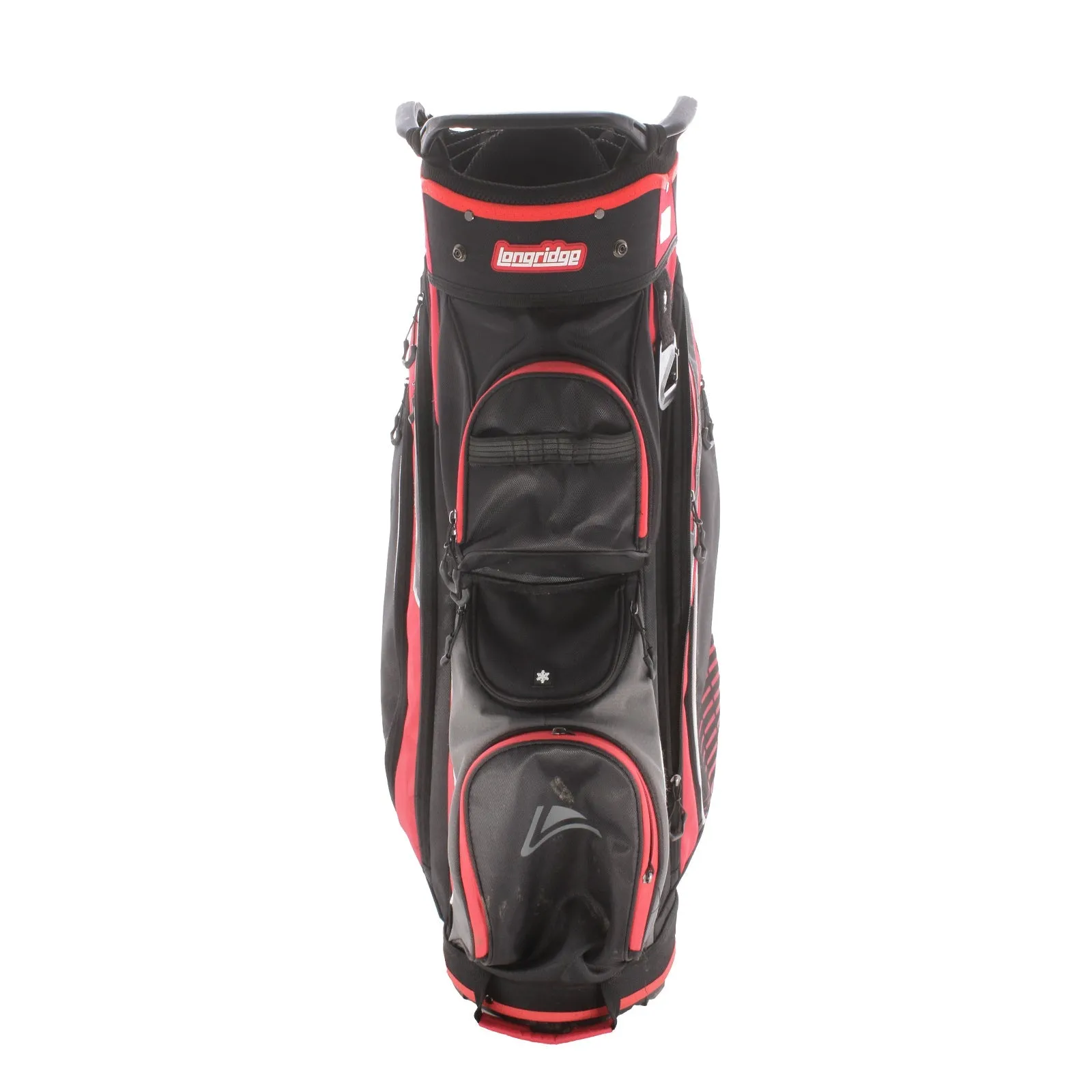 Longridge Second Hand Cart Bag - Black/Red