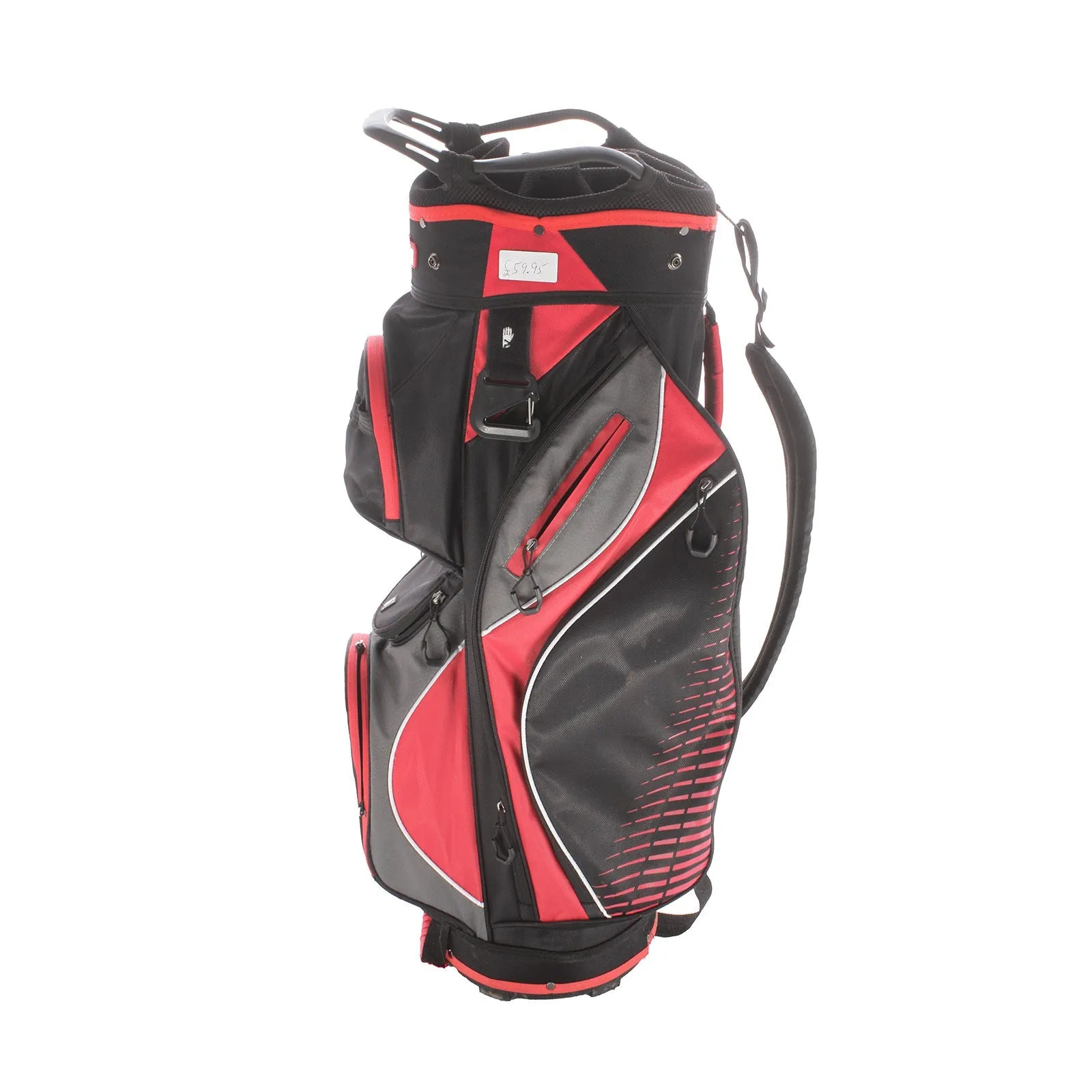 Longridge Second Hand Cart Bag - Black/Red