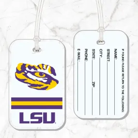 LSU  Luggage Tag