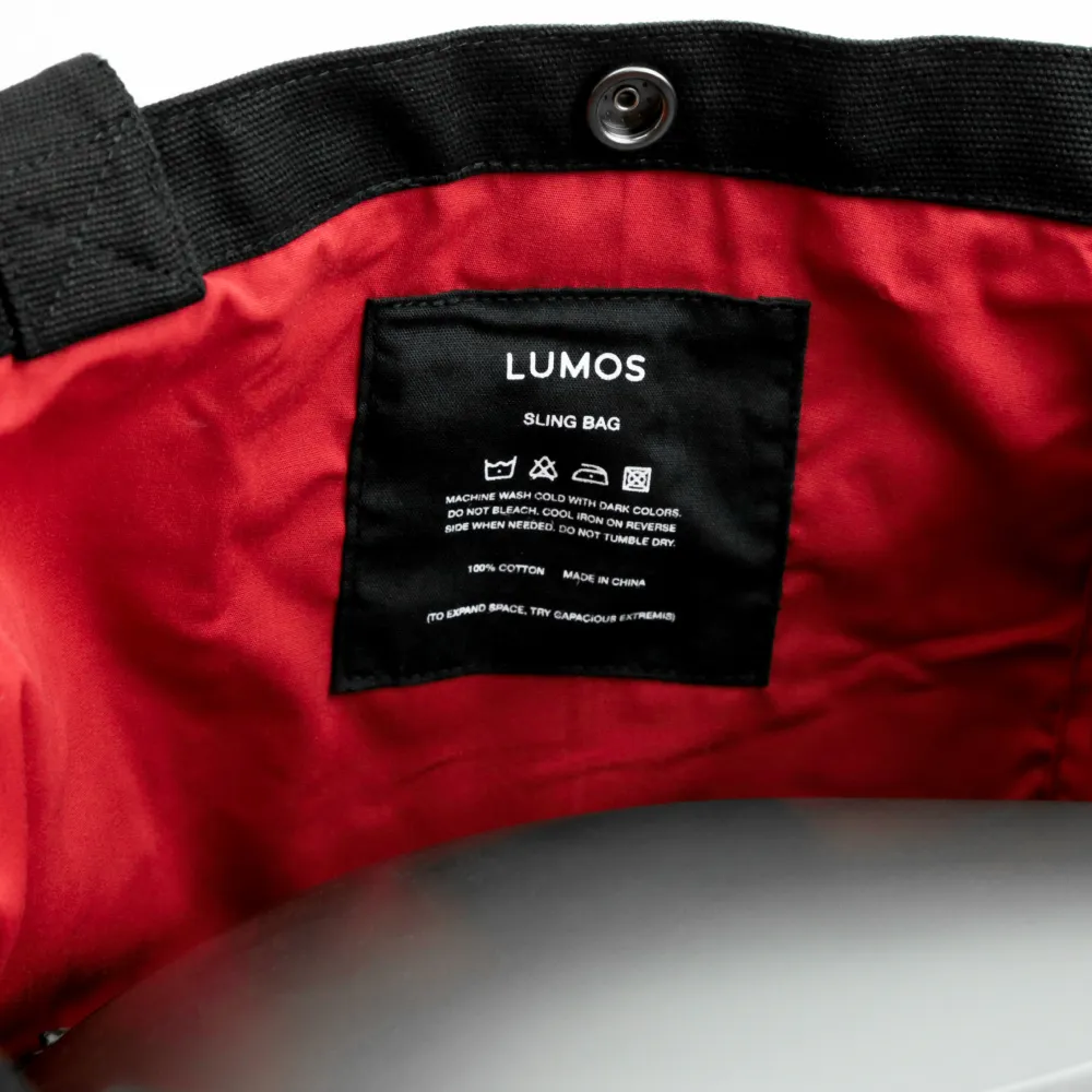 Lumos Reflective Sling Bag