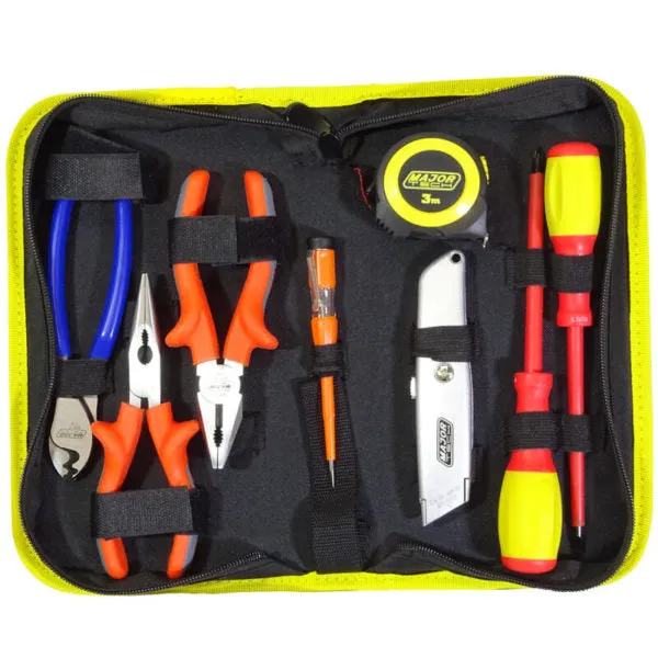 Major Tech TKE1209 Compact Electricians Tool Kit