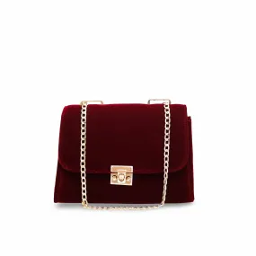 Maroon Shoulder Bag P54141