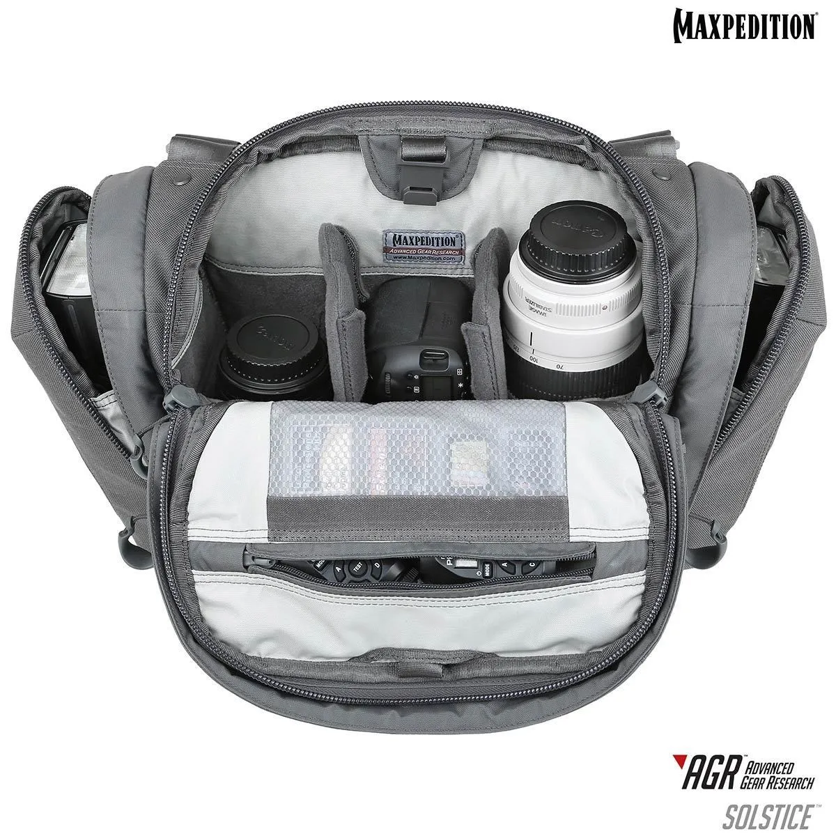 Maxpedition Solstice CCW Camera Bag 13.5L (Gray)