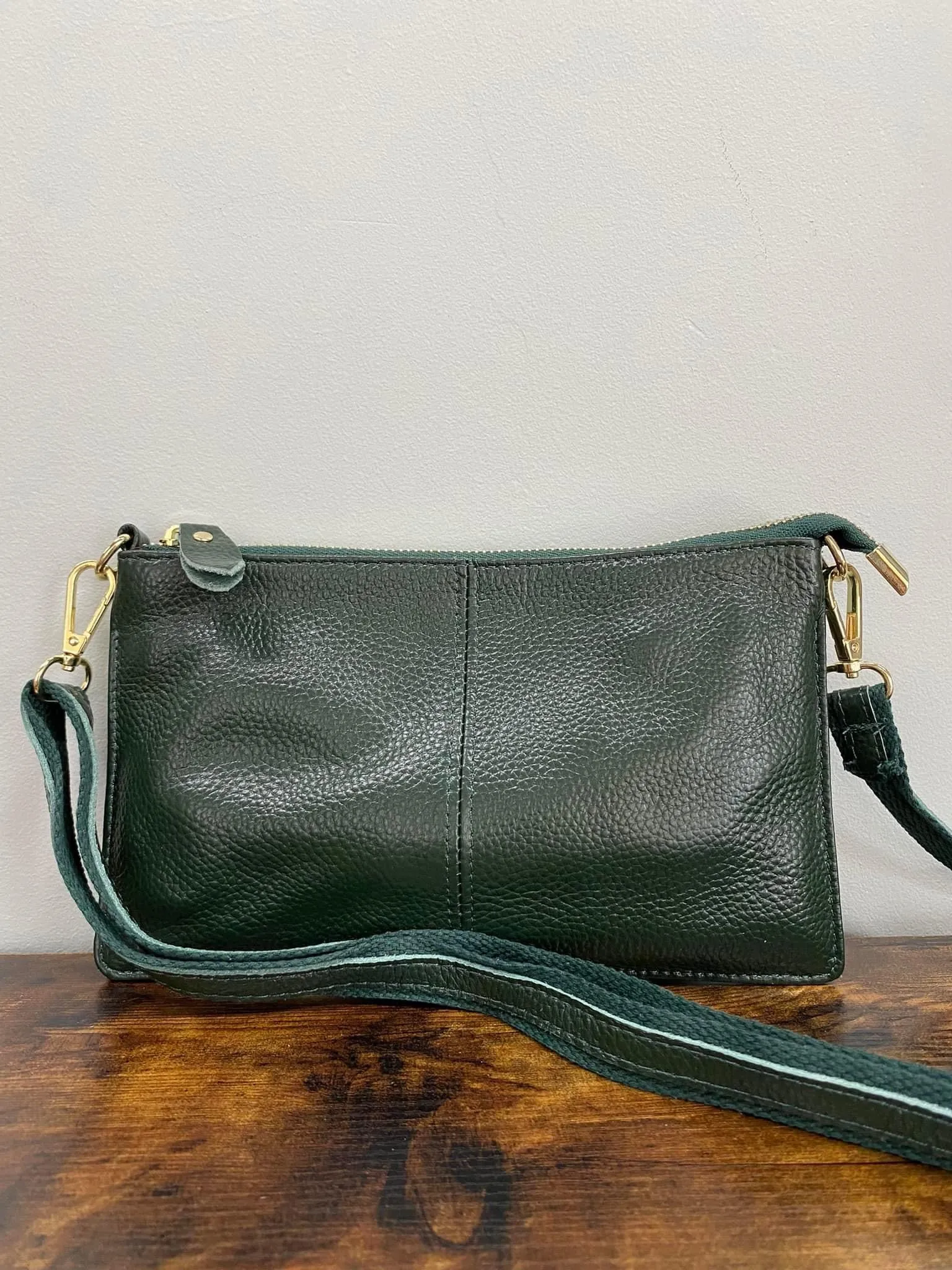 Megan Clutch Crossbody - Genuine Leather