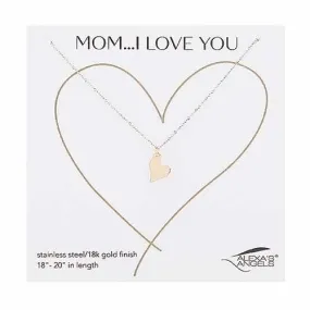 Mom...I Love You Necklace