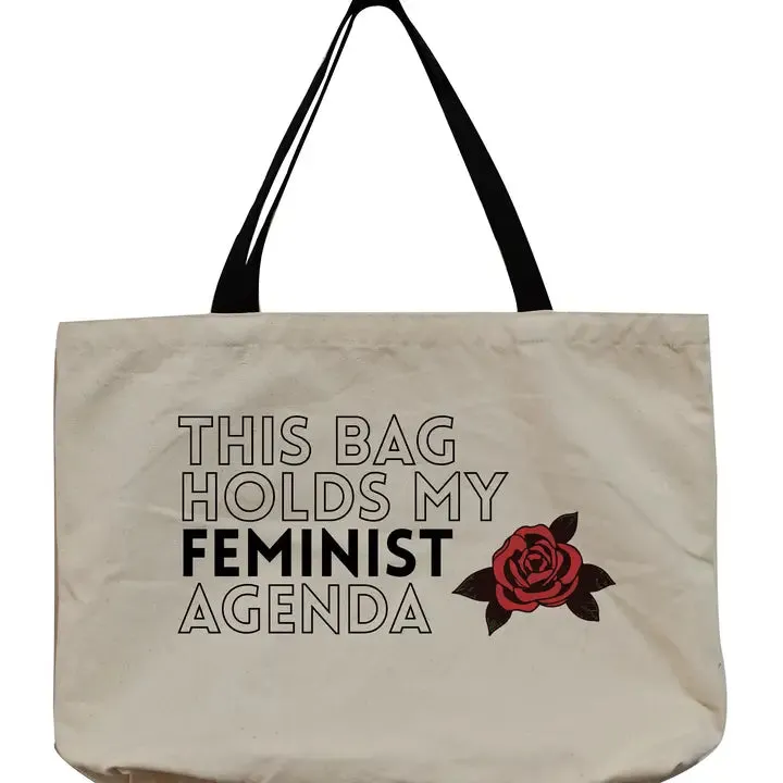 My Feminist Agenda Tote Bag