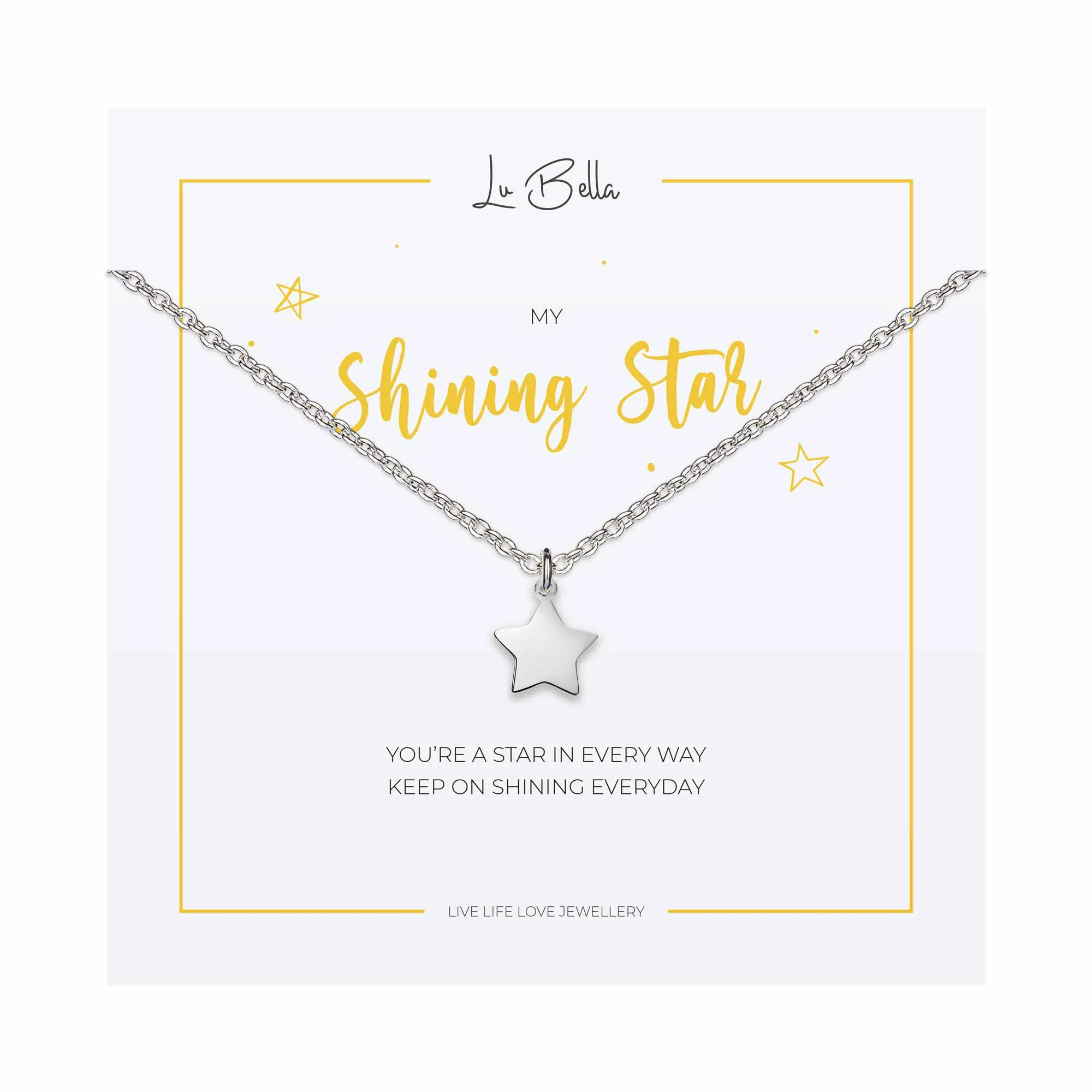 My Shining Star Sentiments Necklace