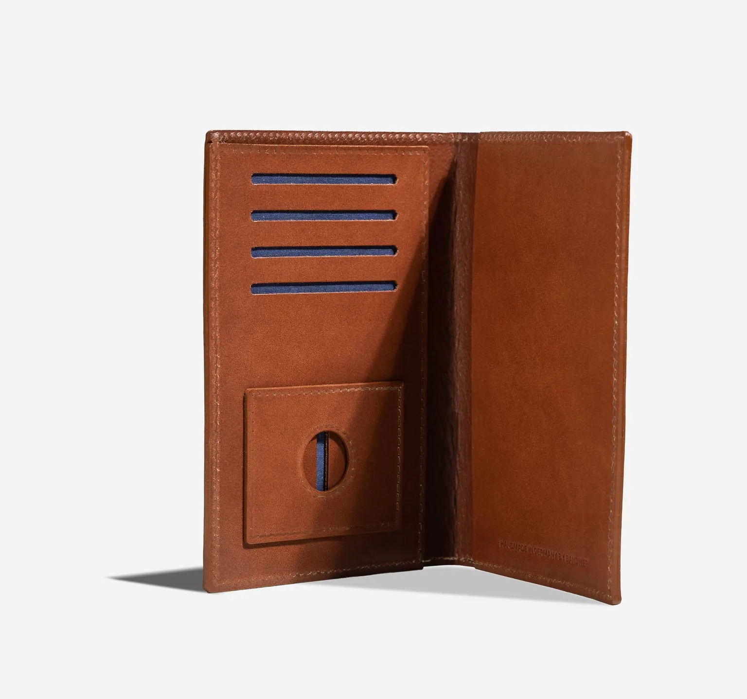 Nappa | Light Brown Tone-on-Tone | Passport Cover