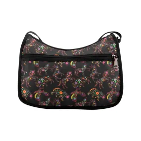 Neon Floral Animals Crossbody Bags