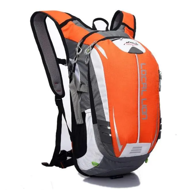 New Motorcycle Backpack 18L Nylon Waterproof Backpack Travel Bag Rucksacks Knapsack Water Bag