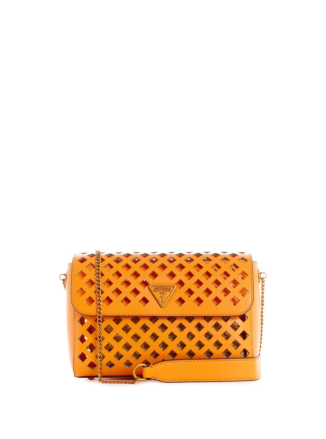 Orange Aqua Crossbody Bag