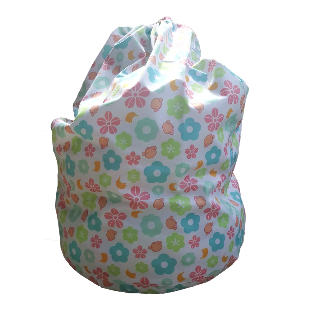 Pail Liner / Laundry Bag - Mooky Flower