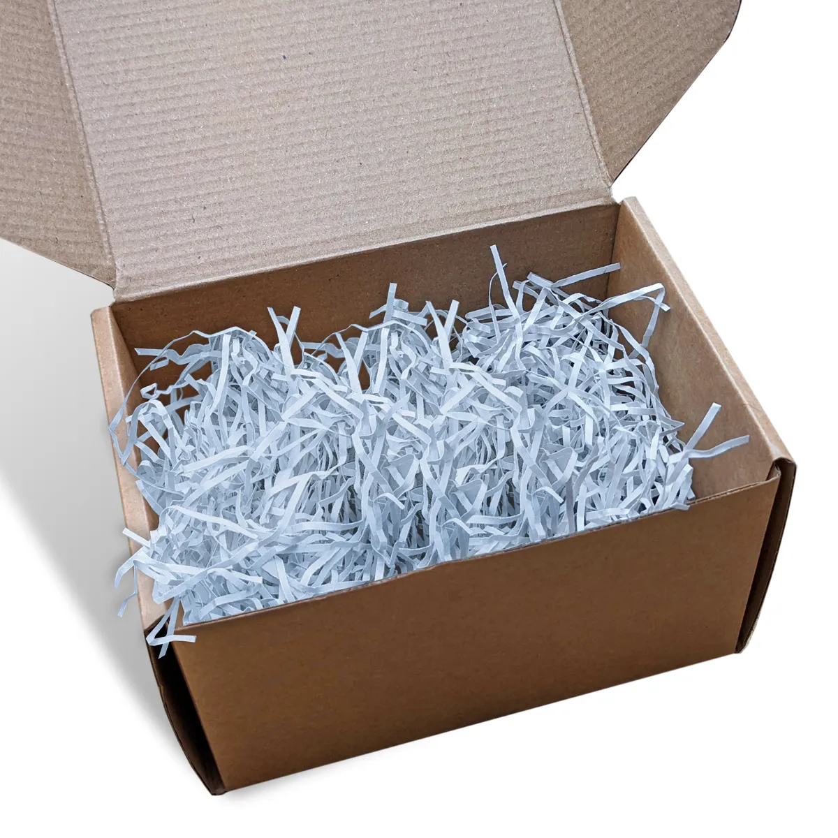 Pale Grey Paper Shred 2mm, 4kg Bag