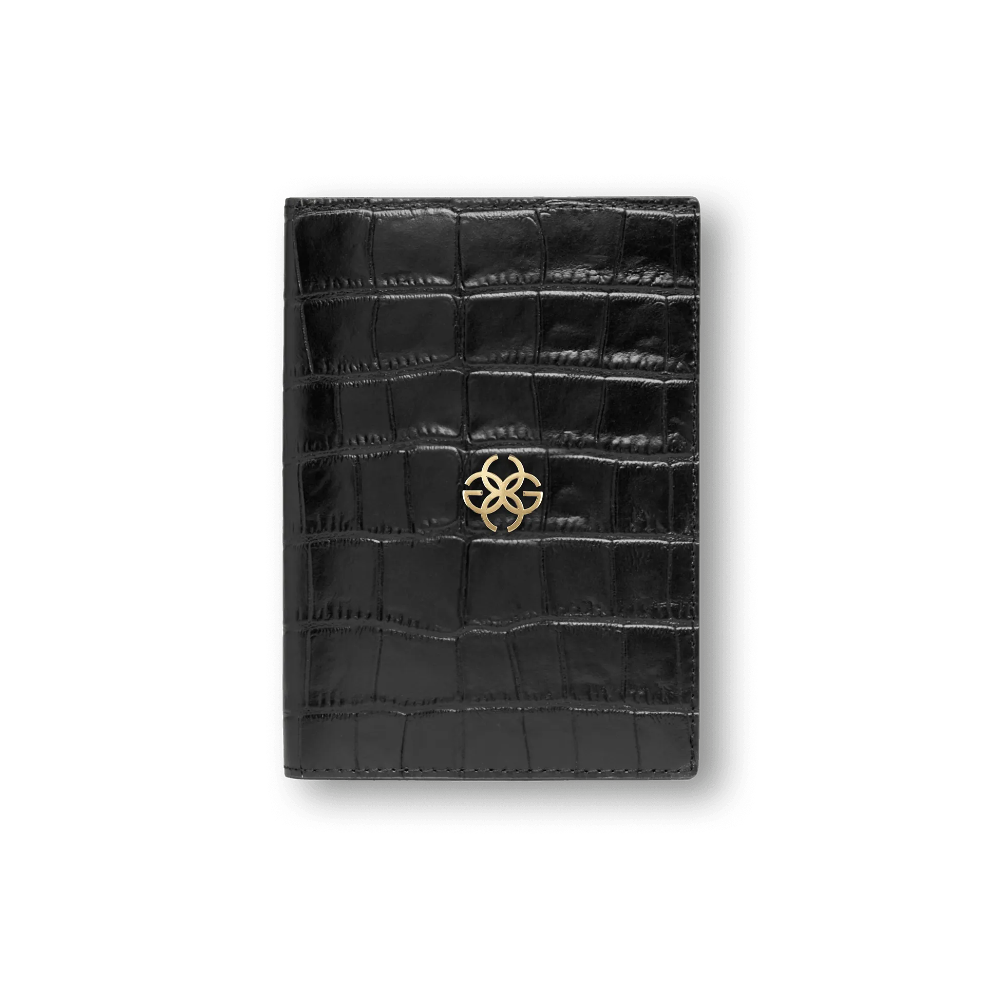 Passport holder / Croco Embossed