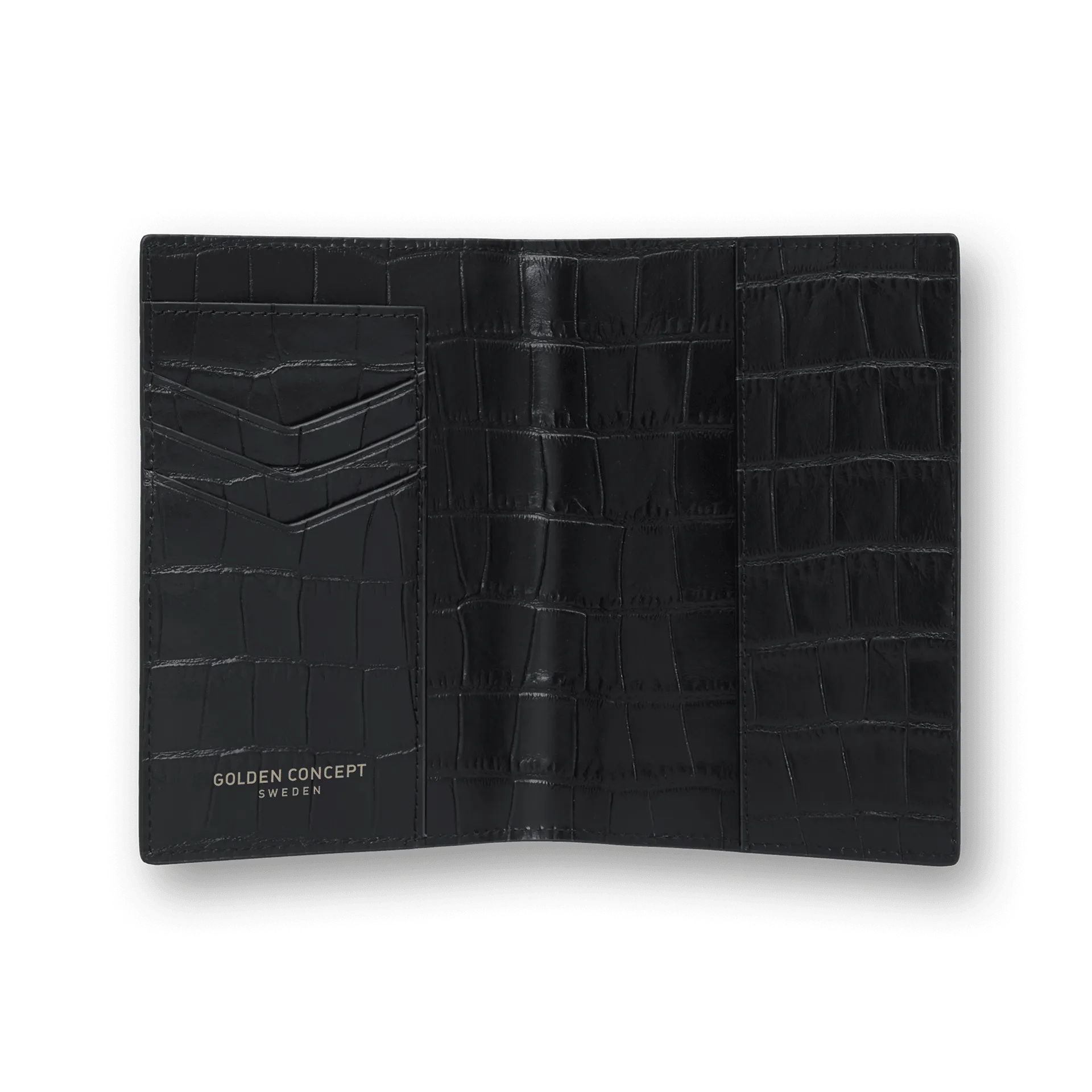 Passport holder / Croco Embossed