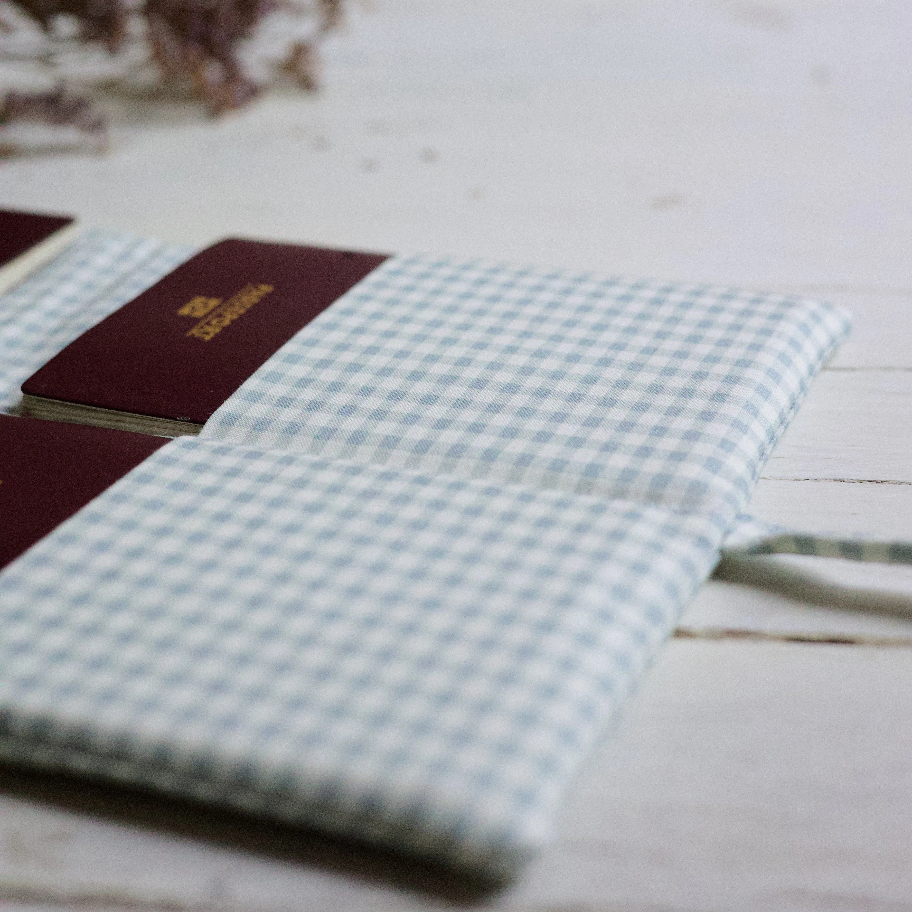 Passport holder FAMILY - Vichy Green