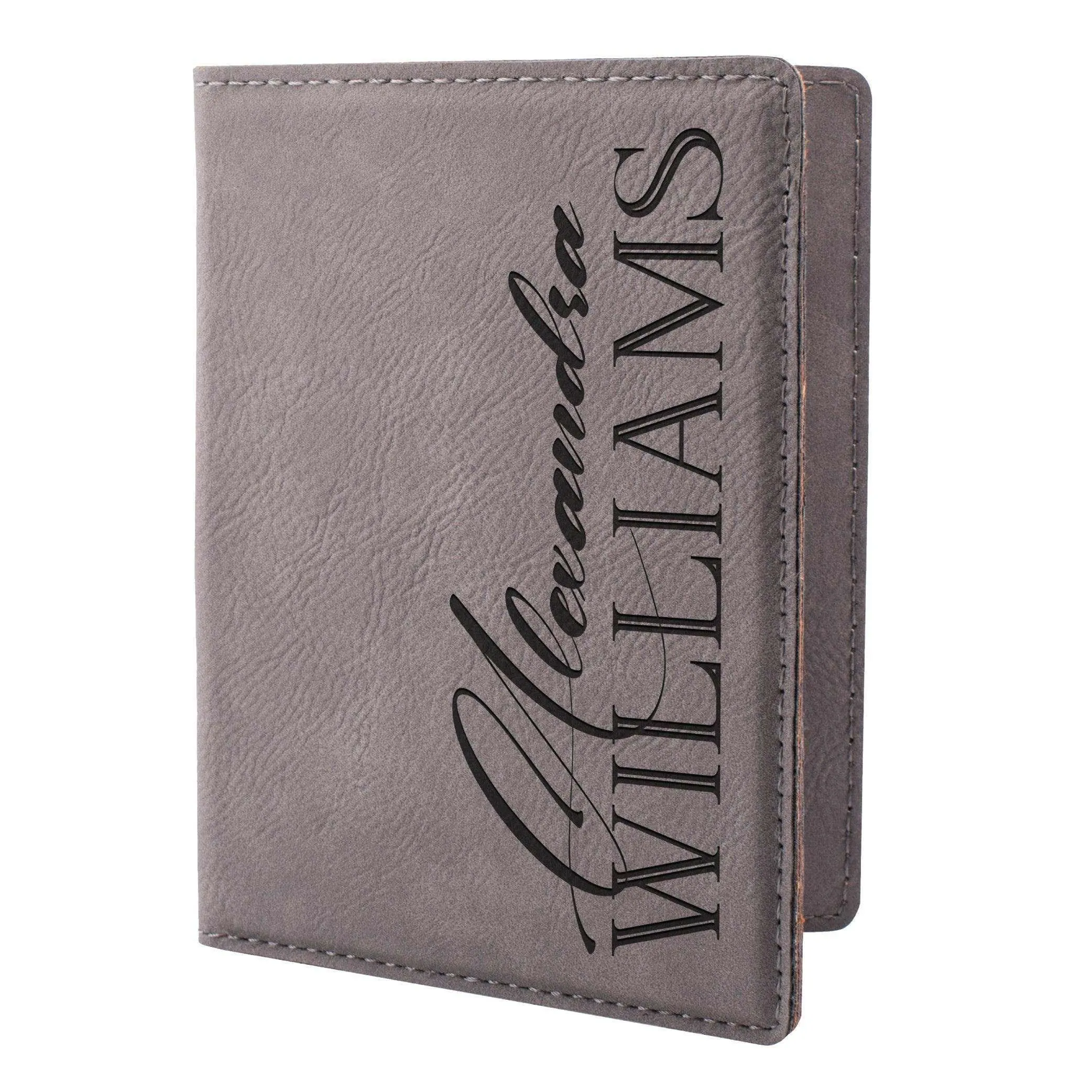 Personalized Passport Holder - Custom Leather Passsport - Traveler Gifts