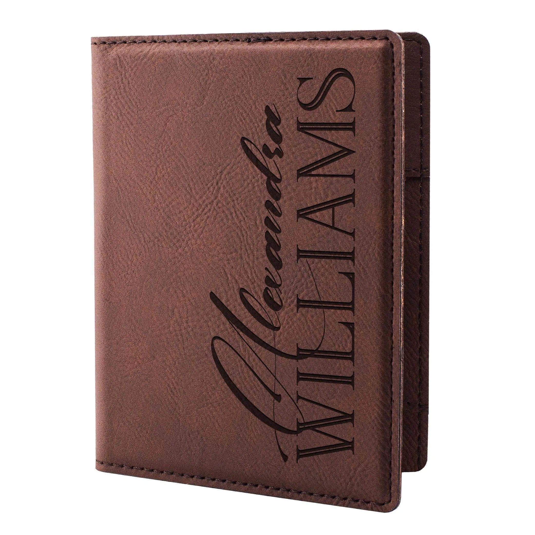 Personalized Passport Holder - Custom Leather Passsport - Traveler Gifts