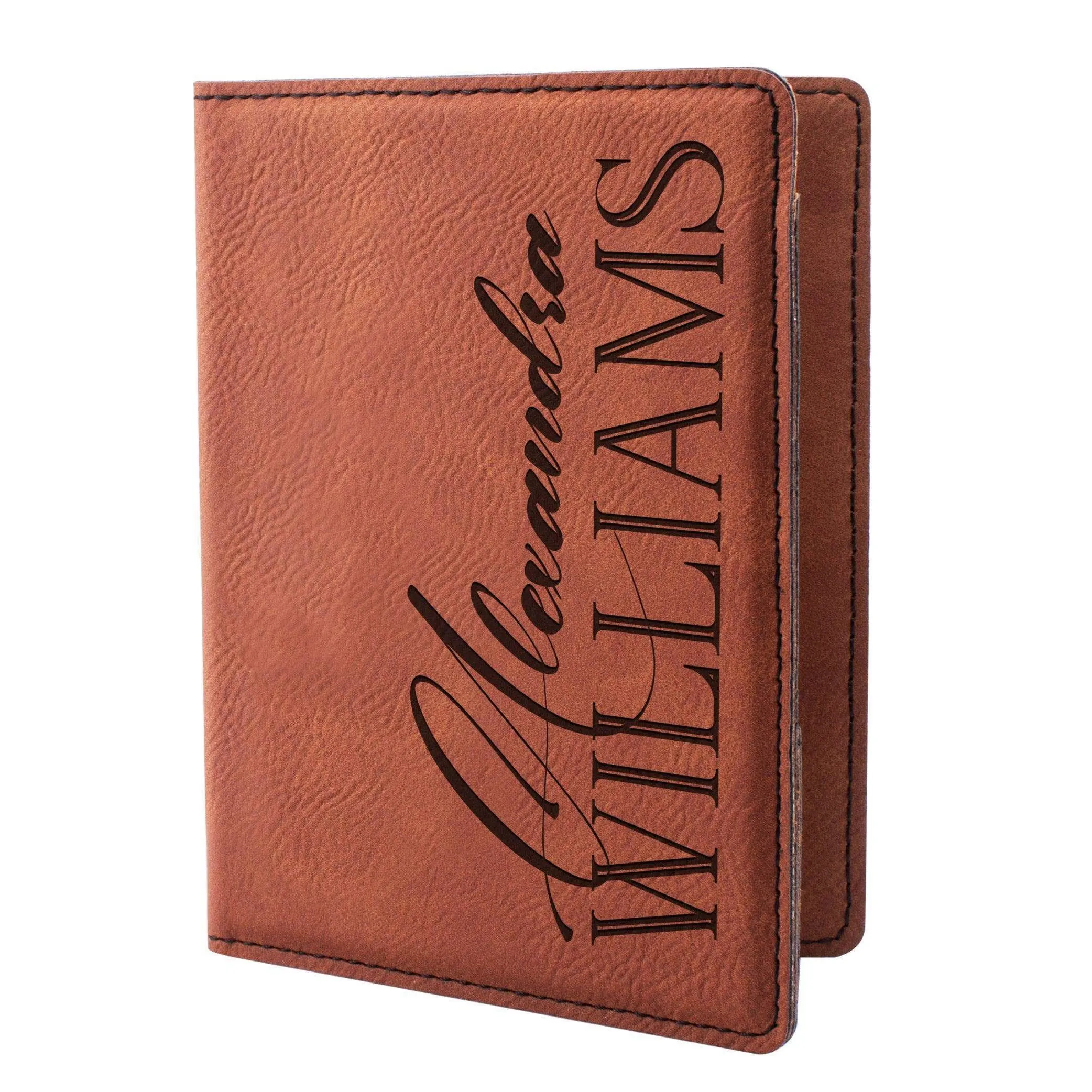 Personalized Passport Holder - Custom Leather Passsport - Traveler Gifts