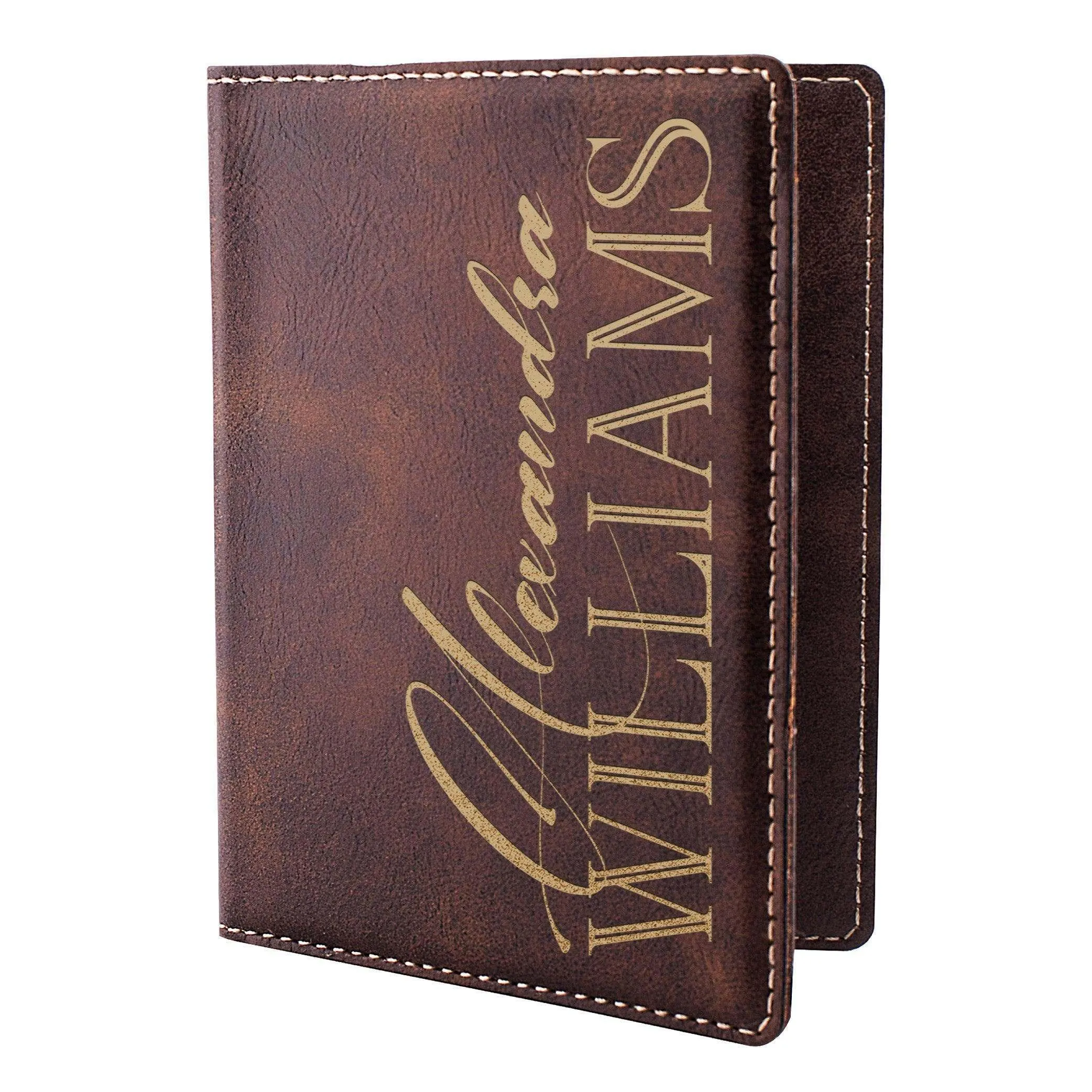 Personalized Passport Holder - Custom Leather Passsport - Traveler Gifts