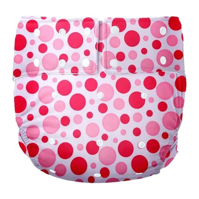 Pink Bubble Adult Diaper