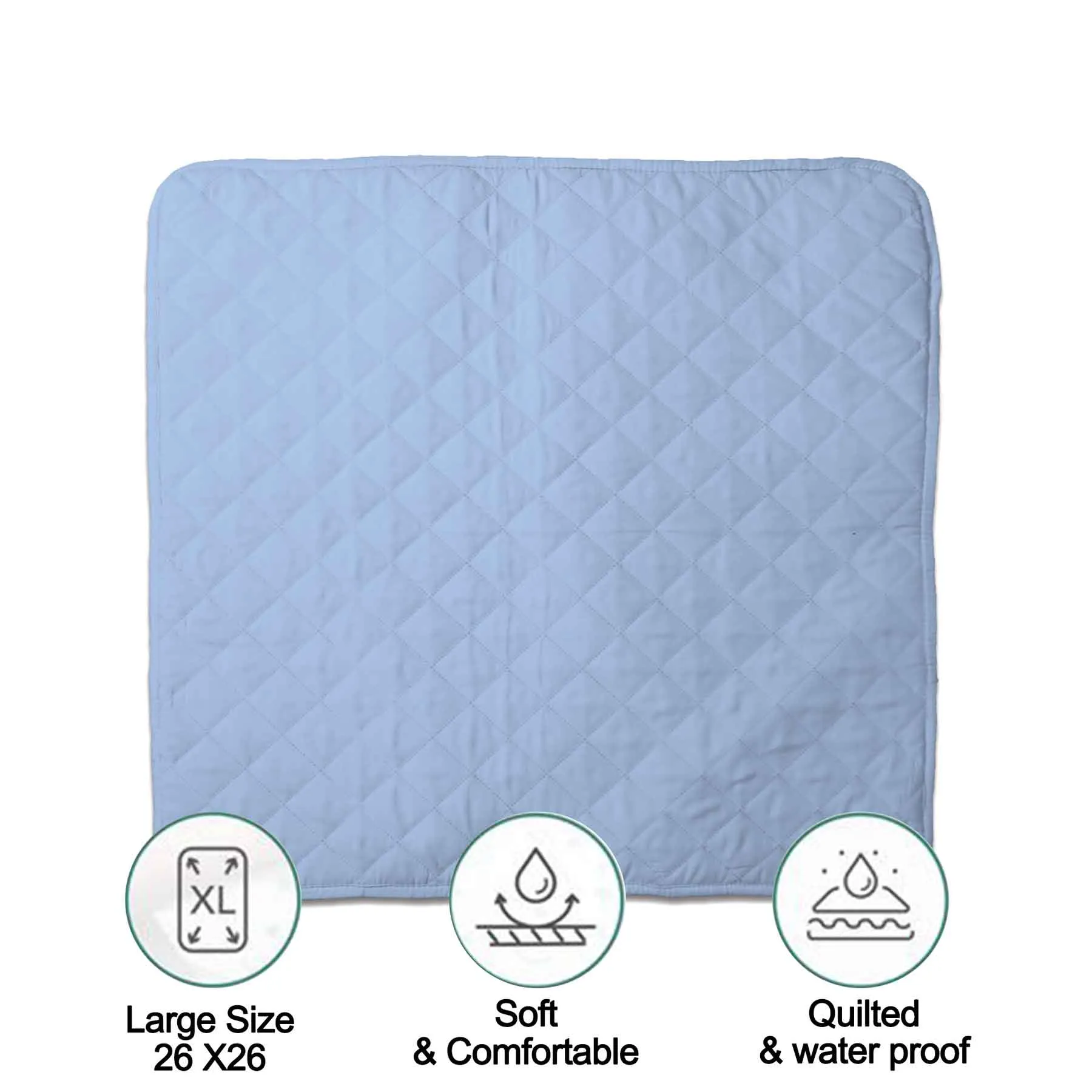 Plain Sky Baby Diaper Changing Sheet