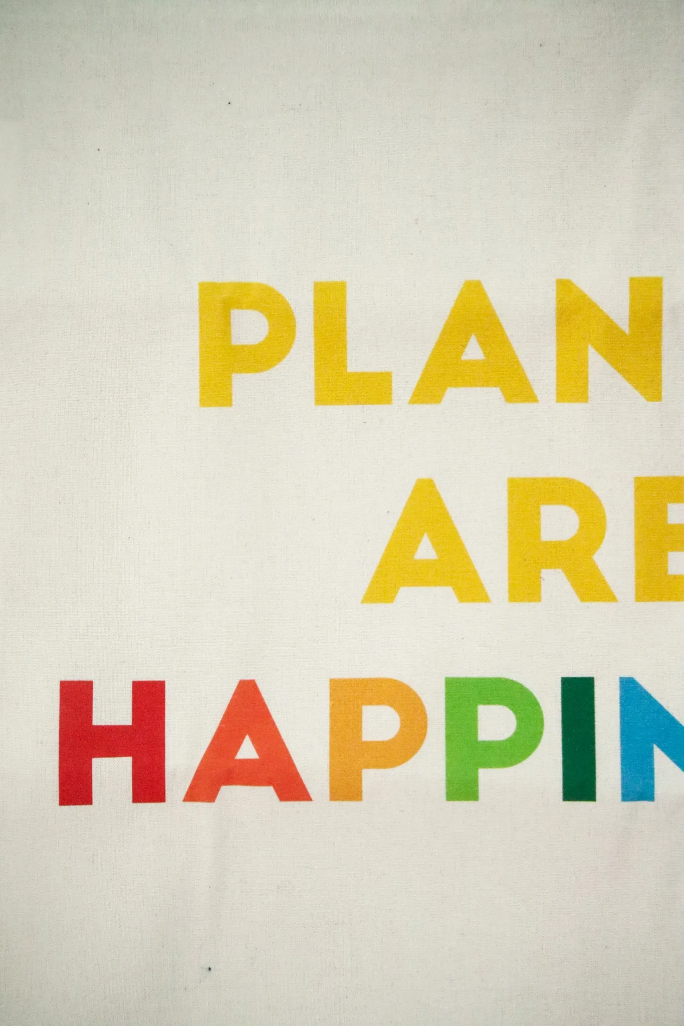 Plants are Happiness Tote Bag