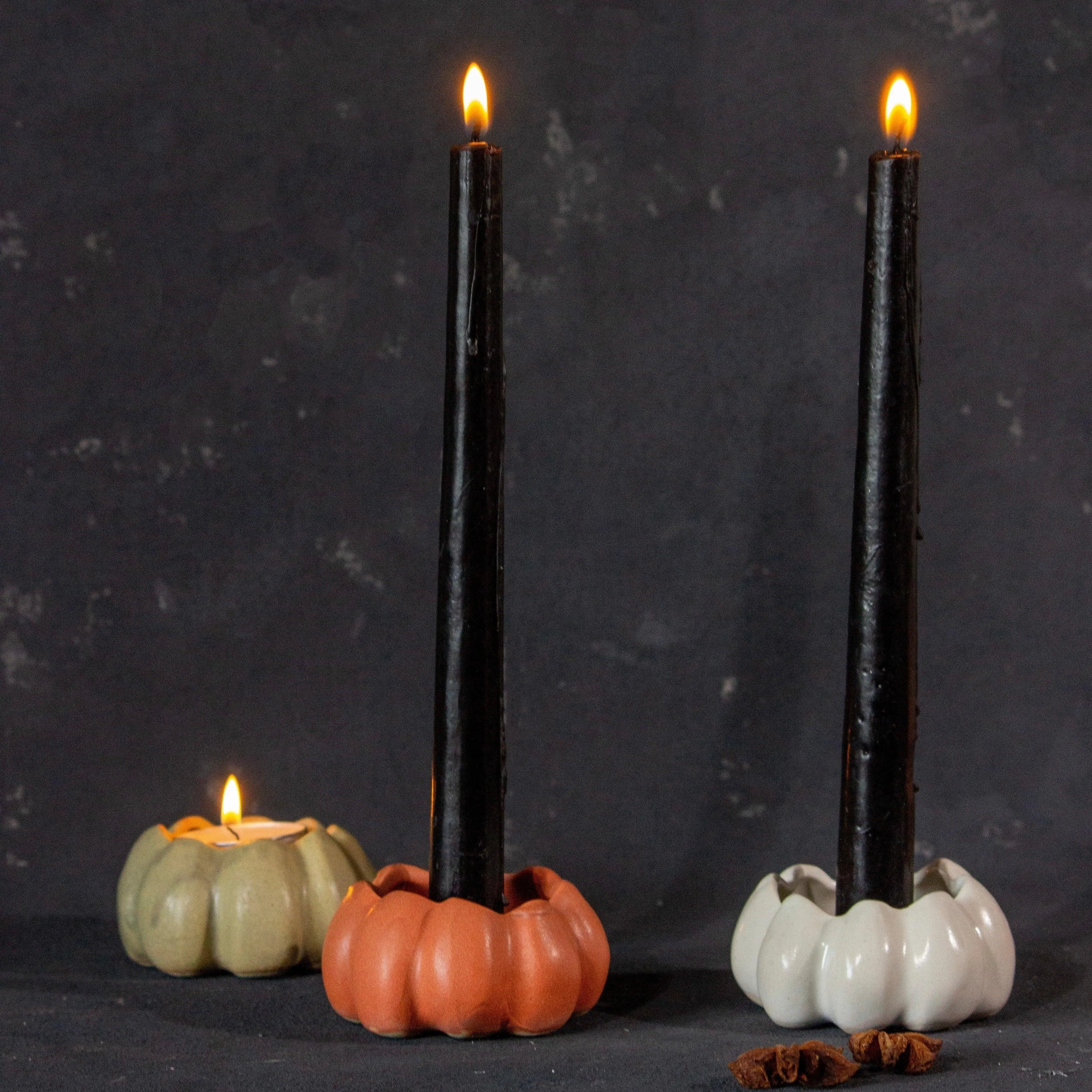 Pumpkin Candle Holder