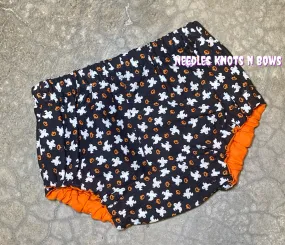 Pumpkins & Ghosts Halloween Diaper Cover