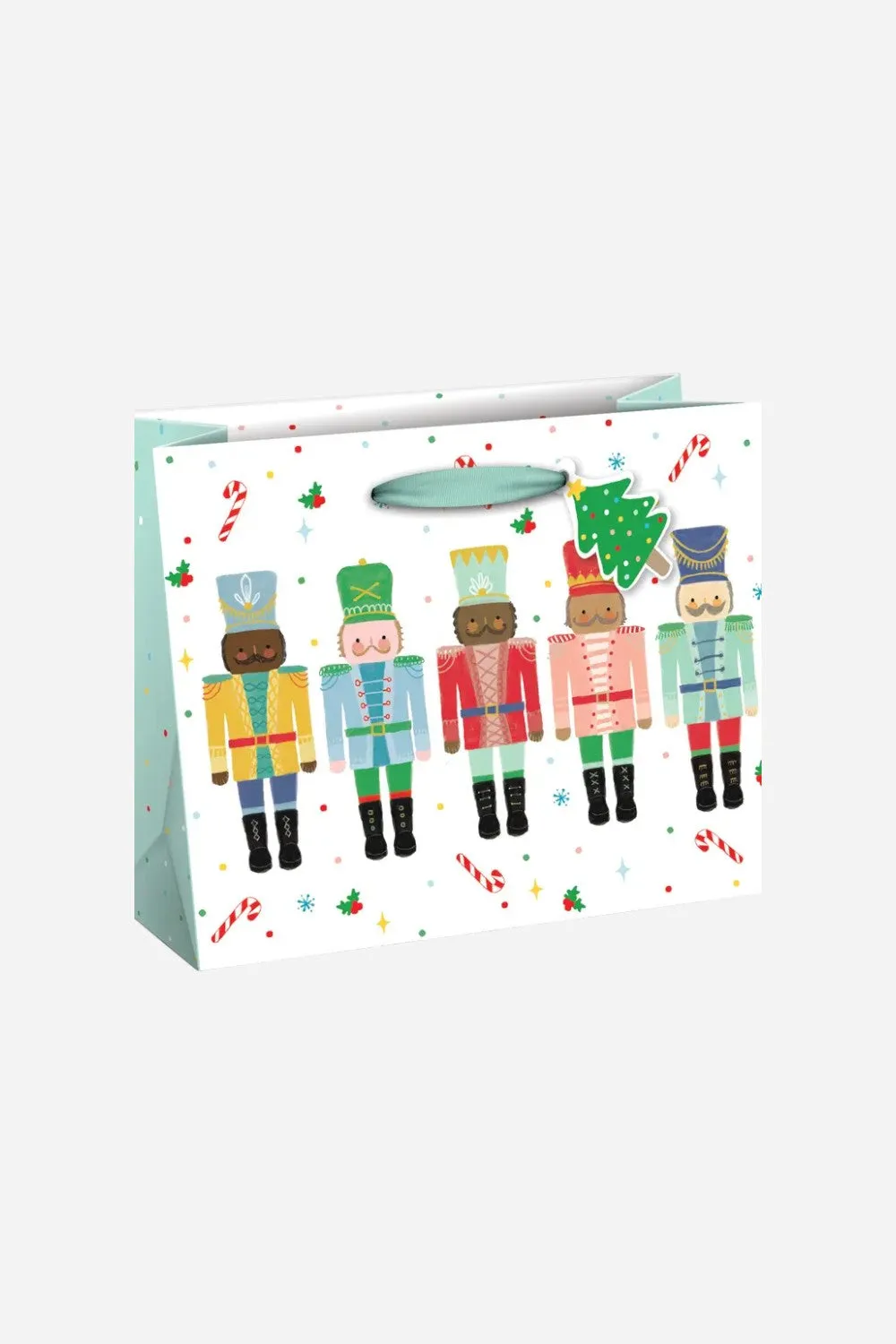 Punch Studio Nutcracker Row Medium Gift Bag