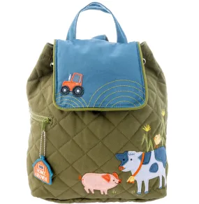 Quilted Backpack - Farm