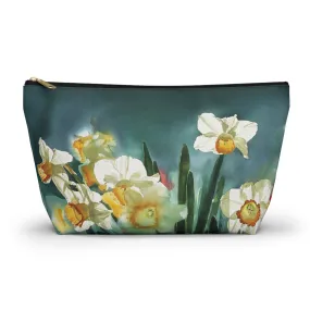 " Daffodil Days" Accessory Pouch w T-bottom