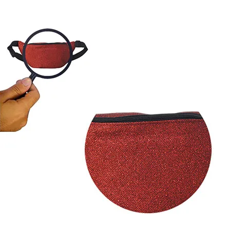 Red Glitter Fanny Pack