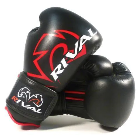 Rival RS4 Black Classic Sparring Gloves