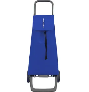 Rolser Aluminum Shopping Trolley Bag – Holds 55lb. – Blue