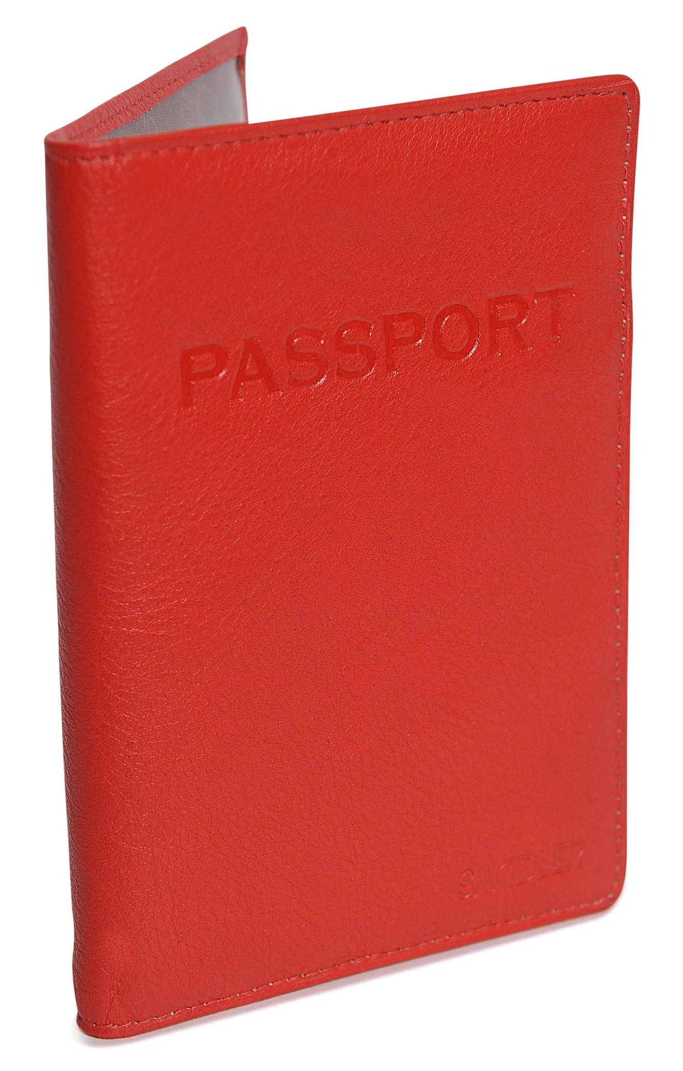 SADDLER HARPER Leather Passport Holder - RFID Protected, Slots for Cards and Boarding Pass