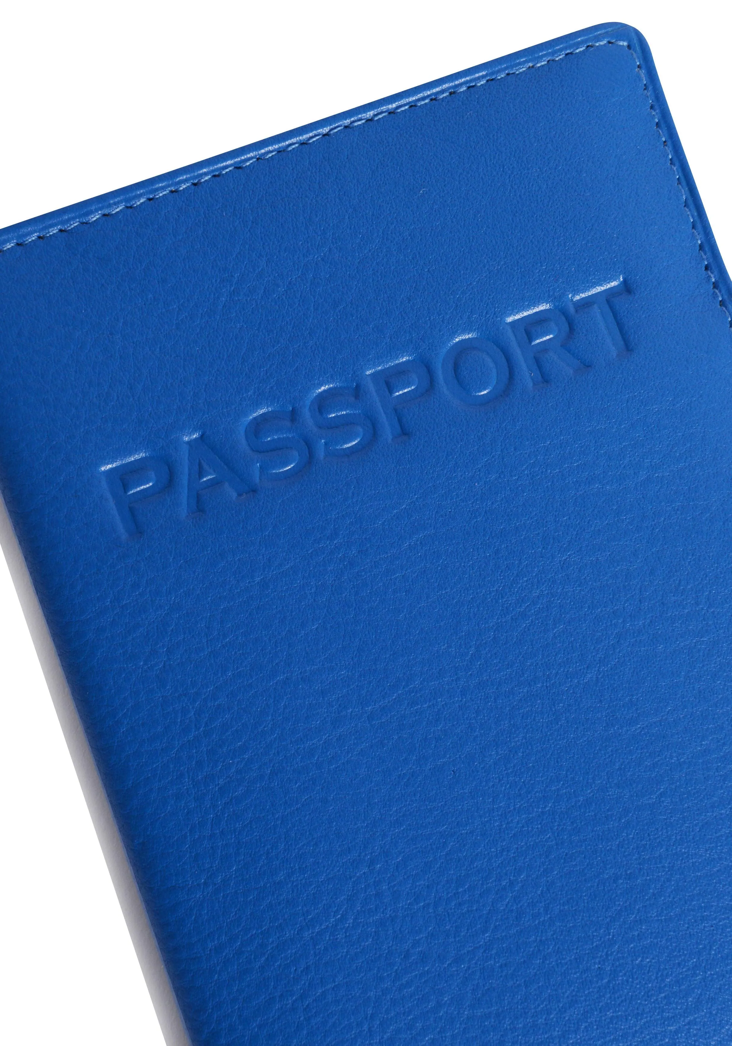 SADDLER HARPER Leather Passport Holder - RFID Protected, Slots for Cards and Boarding Pass