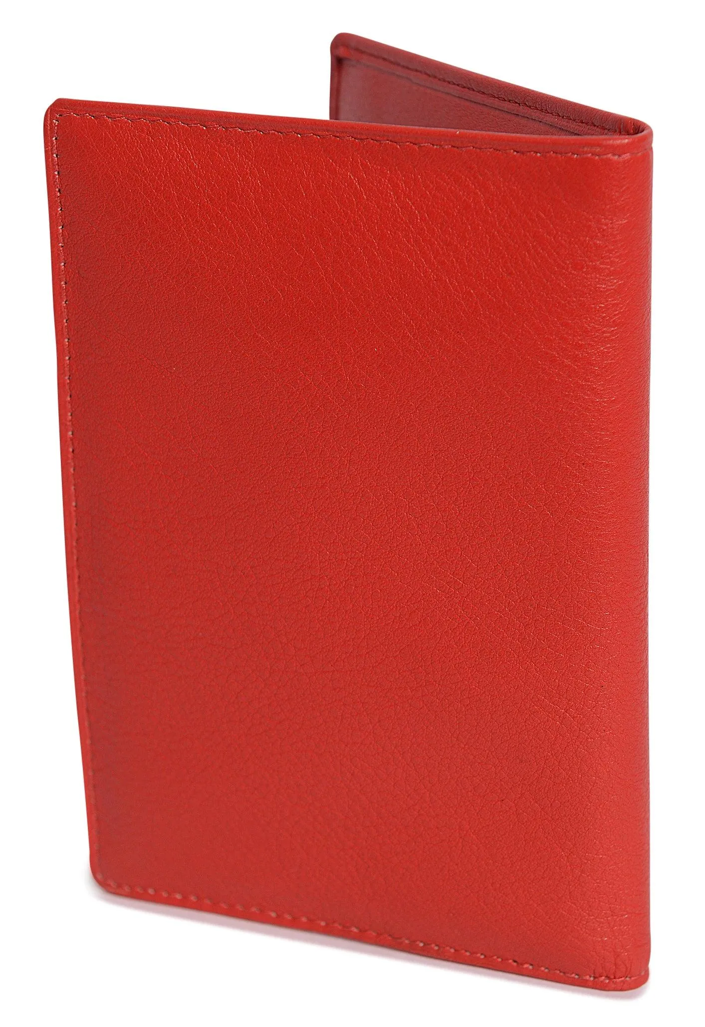 SADDLER HARPER Leather Passport Holder - RFID Protected, Slots for Cards and Boarding Pass