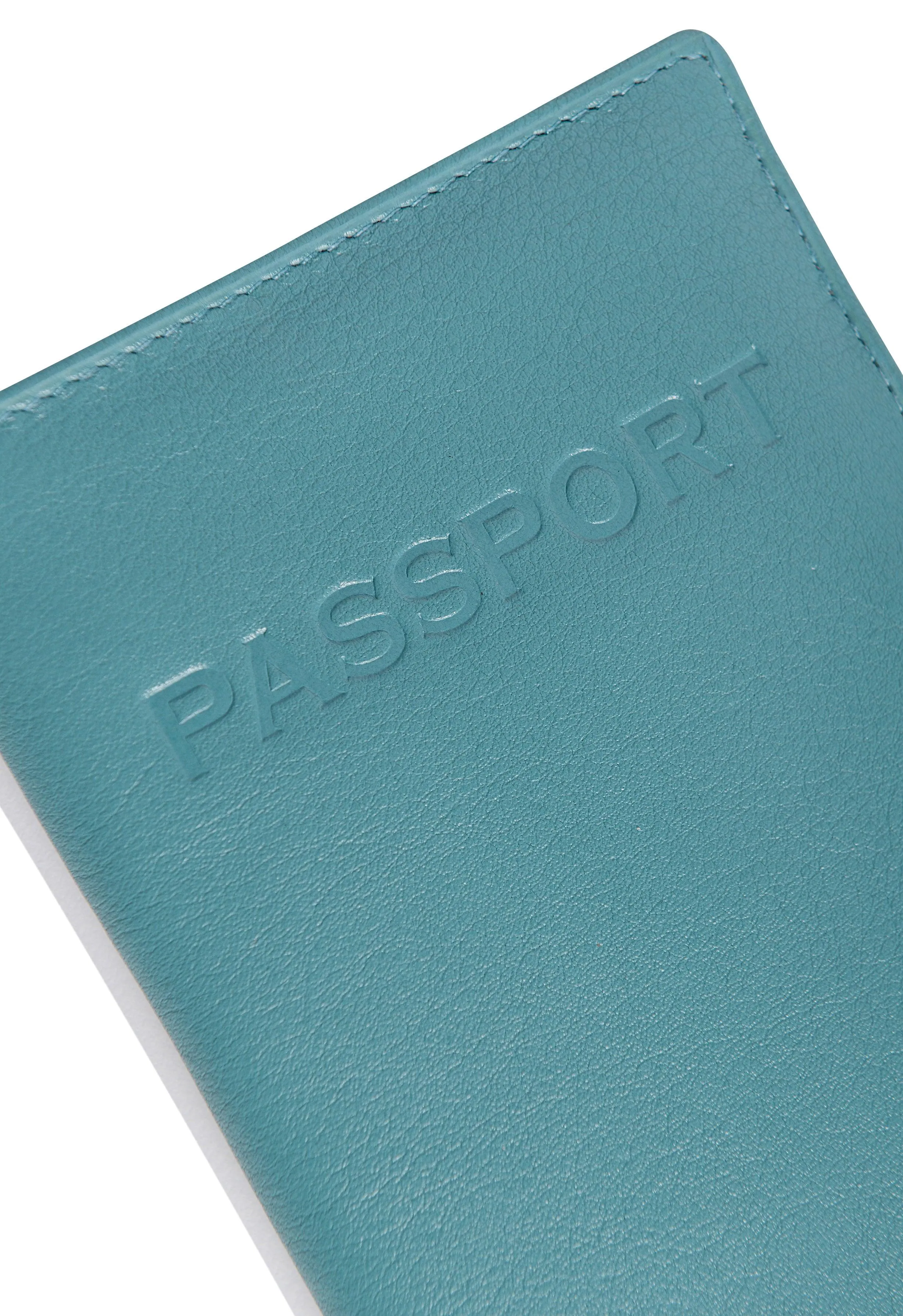 SADDLER HARPER Leather Passport Holder - RFID Protected, Slots for Cards and Boarding Pass