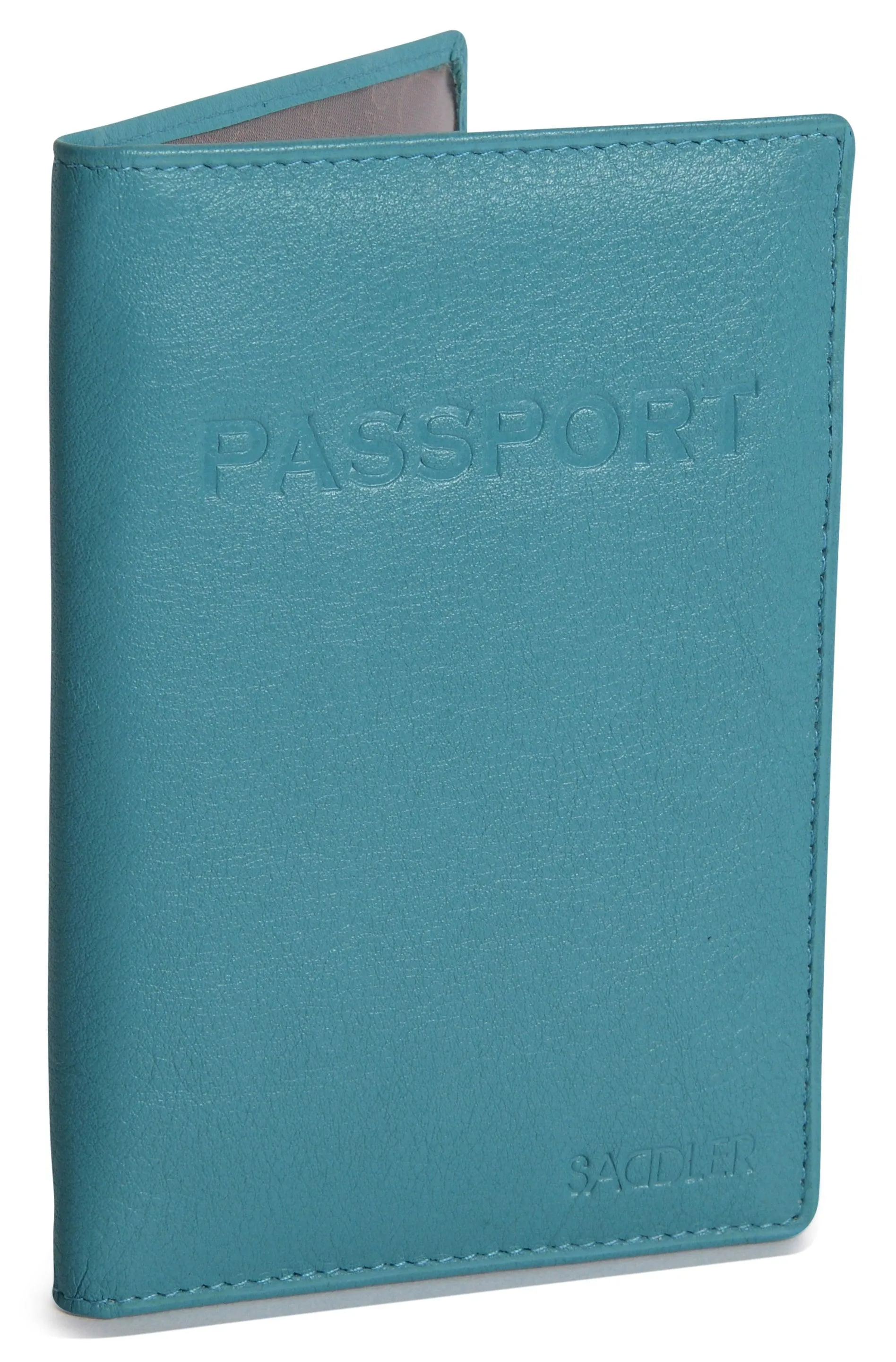 SADDLER HARPER Leather Passport Holder - RFID Protected, Slots for Cards and Boarding Pass