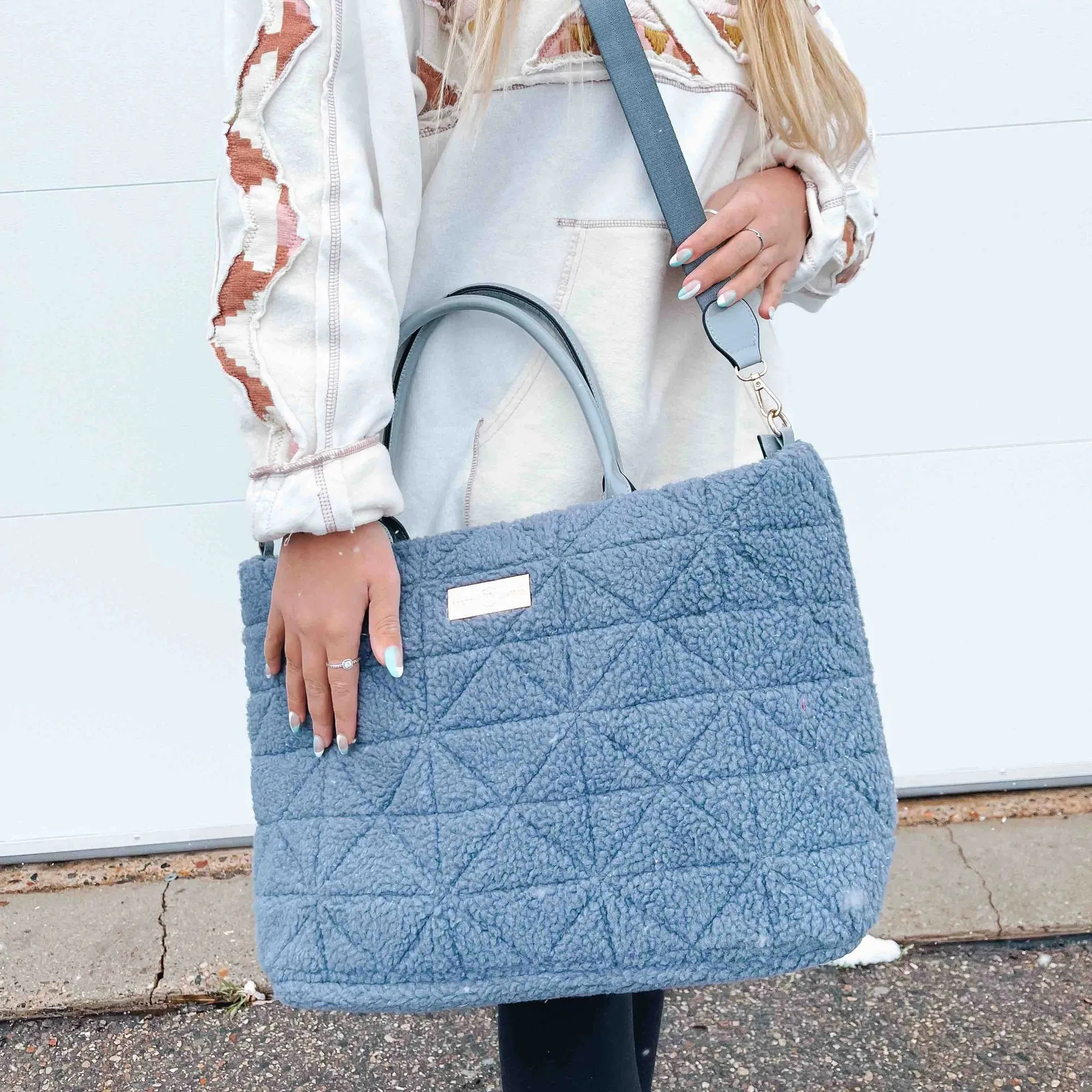 Saylor Sherpa Tote Bag