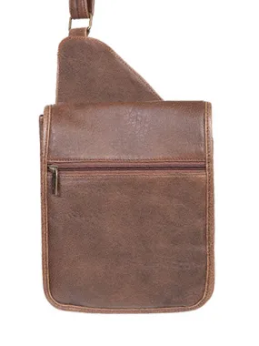 Scully Aerosquadron Collection Leather Travel Bag Walnut