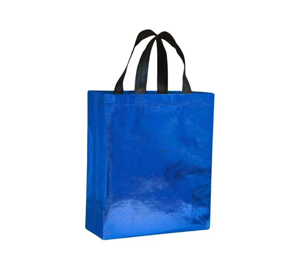 Shopping Bag | Carry Bag for Return Gifts | Non-Woven Gift Bags | Tote Bags (Pack of 10 Pcs) | 12" Inch Medium