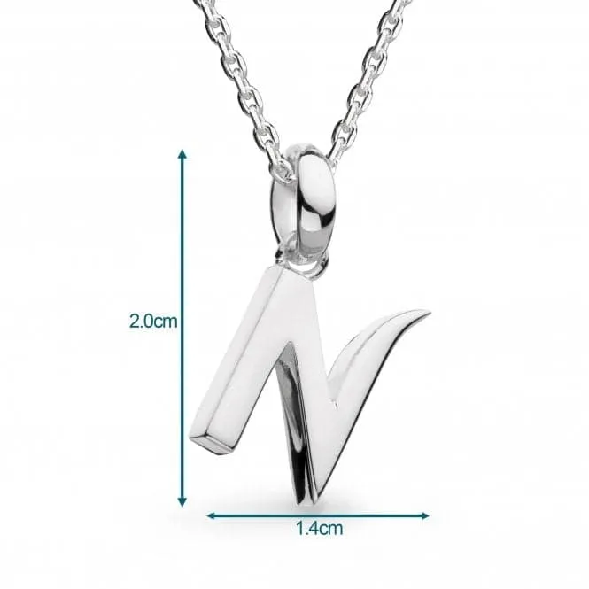 Signature Skript Capital N 18" Necklace 9198RPN