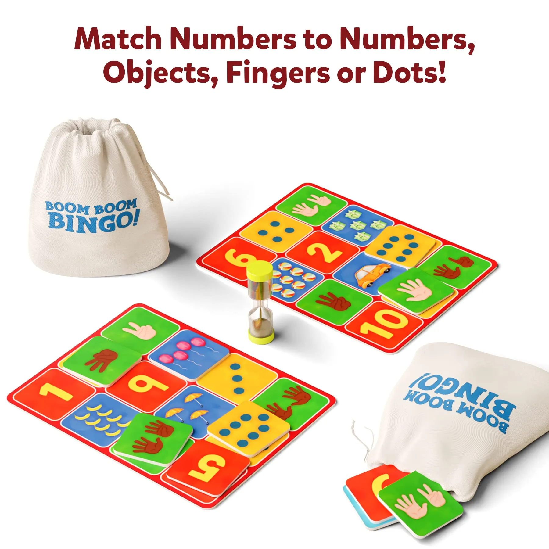 Skillmatics Bingo Preschool Board Game-Numbers & Counting, Fun & Fast Matching Bingo Game, For Boys & Girls Ages 4 To 7, Kid, Pack of 1