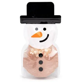 Snowman Shaped Pouch - 5 3/4" x 3" x 10" - Pack of 5