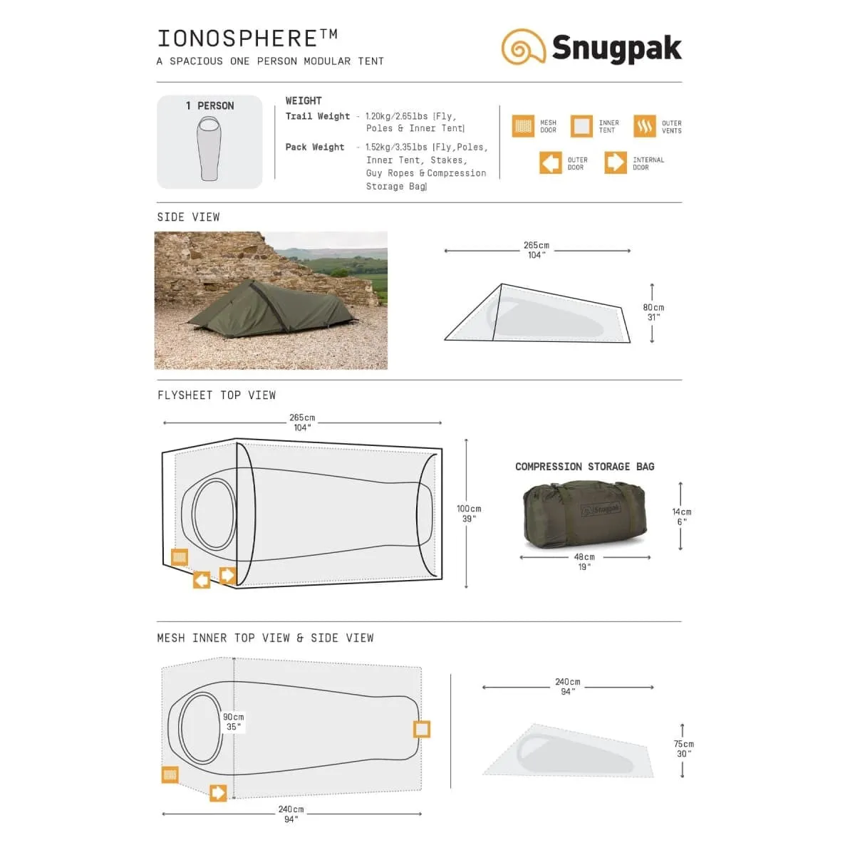 Snugpak Bivi Shelter Ionosphere