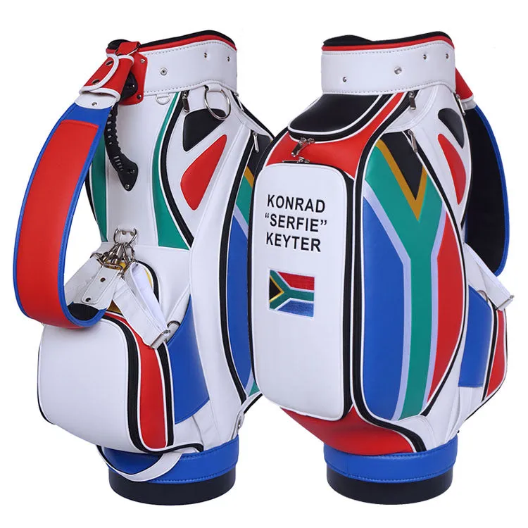 South African Flag Golf Bag