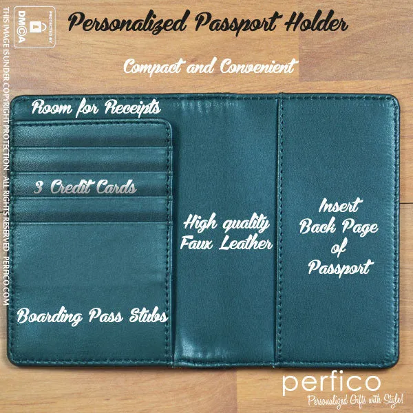 Standing Tall © Personalized Passport Cover and Holder